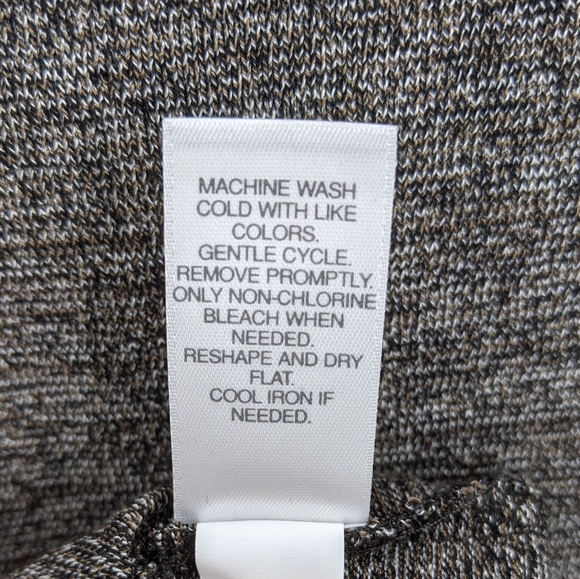 J. Jill Wearever Collection Grey Long Sleeve Dress - Picture 8 of 8